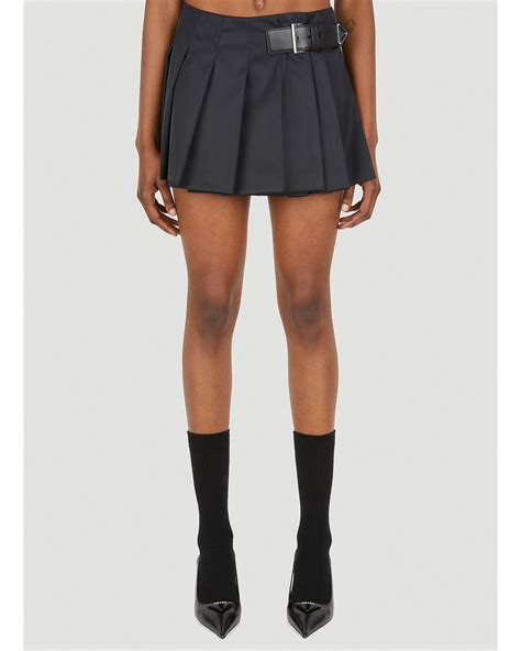 prada mini skirts for men|prada pleated skirt.